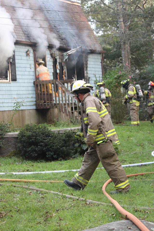 House Fire In Charlestown - Dunn's Corners Fire Department