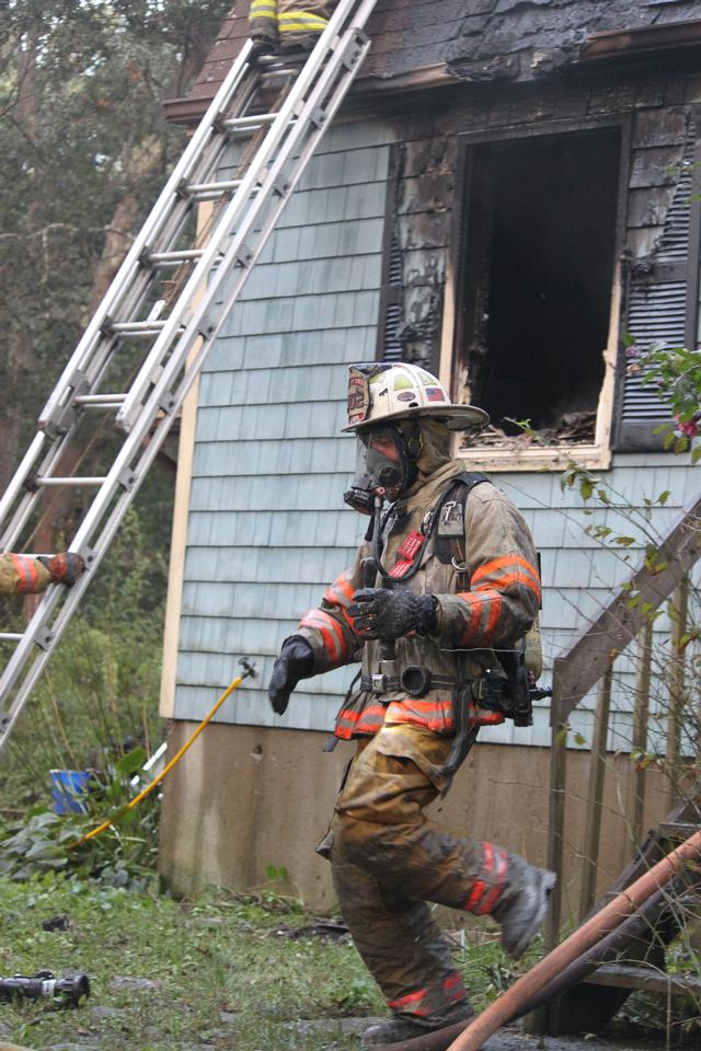 House Fire In Charlestown - Dunn's Corners Fire Department